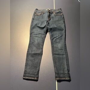 LOFT Indigo Straight Leg Jeans